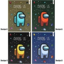 Among Us 8.5mm Ruled Notebook -Hello Discount Store medium 71e22a79 b5f1 42c1 ad4c 2e36e1f4904f