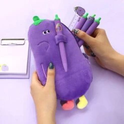 Carrot Friends Plush Pencil Case -Hello Discount Store medium 765231fe d3e6 45cf aad2 2e51844343e5