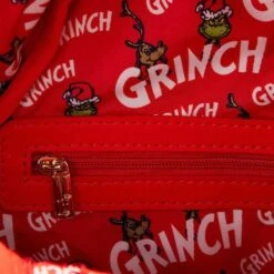 Loungefly X Dr. Seuss' How The Grinch Stole Christmas! Grinch Sleigh Crossbody Bag -Hello Discount Store medium 785990e2 15f9 4953 964c f759851b6b05