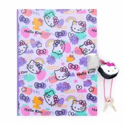 Sanrio Hello Kitty Colorful Graffiti Locking Diary