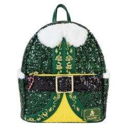 Loungefly X Elf Buddy Sequin Cosplay Mini Backpack