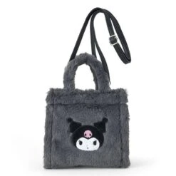 Sanrio Kuromi Fluffy Tote Bag