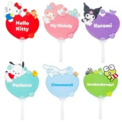 Sanrio Characters Heart Hand Fan