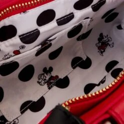 Loungefly X Minnie Mouse Rocks The Dots Classic Bow Figural Crossbody Bag -Hello Discount Store medium 8dc855c1 f417 4669 a8fe 7b9b06e1142a