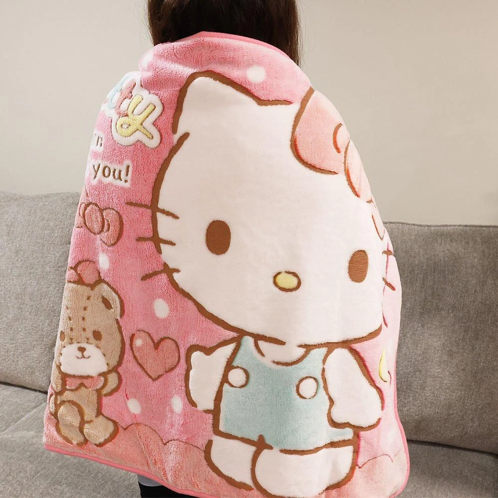Hello Kitty Snap Button Throw Blanket SANRIO Hello Kitty Snap Button Throw Blanket -Hello Discount Store medium 8f2c4cbc 81f6 42cc a429 f58a901b8eb6