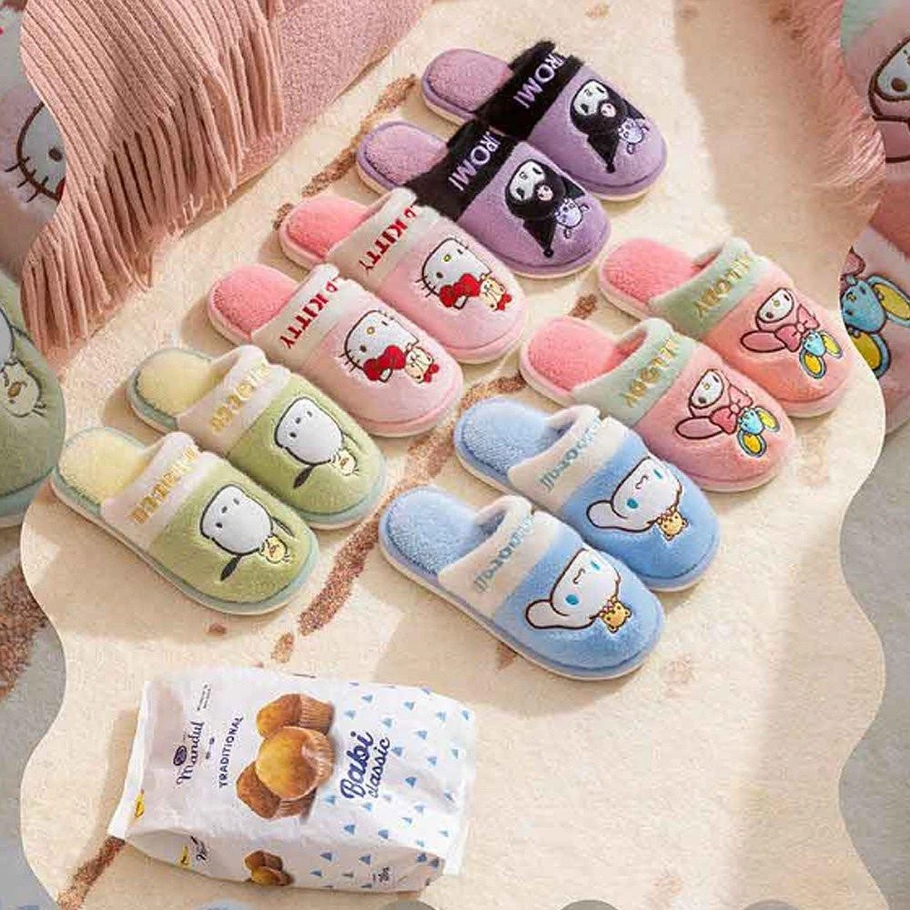 Sanrio My Melody Two Tone Fur Slippers Sanrio My Melody Two Tone Fur Slippers -Hello Discount Store medium 90fff13f a16e 4fc2 a2b7 24023c08d1e7