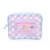Sanrio Characters PVC Pouch :Pastel Check