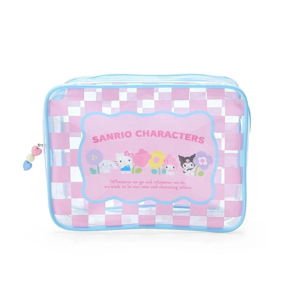 Sanrio Characters PVC Pouch :Pastel Check Sanrio Characters PVC Pouch :Pastel Check -Hello Discount Store medium 91800ea0 a59e 45f5 82ad 2dc1b50eed79