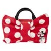 Loungefly X Minnie Mouse Rocks The Dots Classic Bow Figural Crossbody Bag