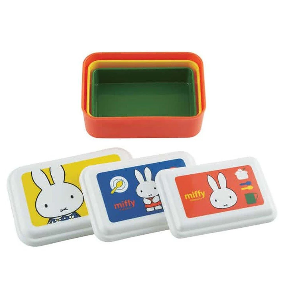 Miffy Food Container 3pc Set Miffy Food Container 3pc Set -Hello Discount Store medium 9acc2d94 26f8 4fc9 bb4f 21fc10374de0
