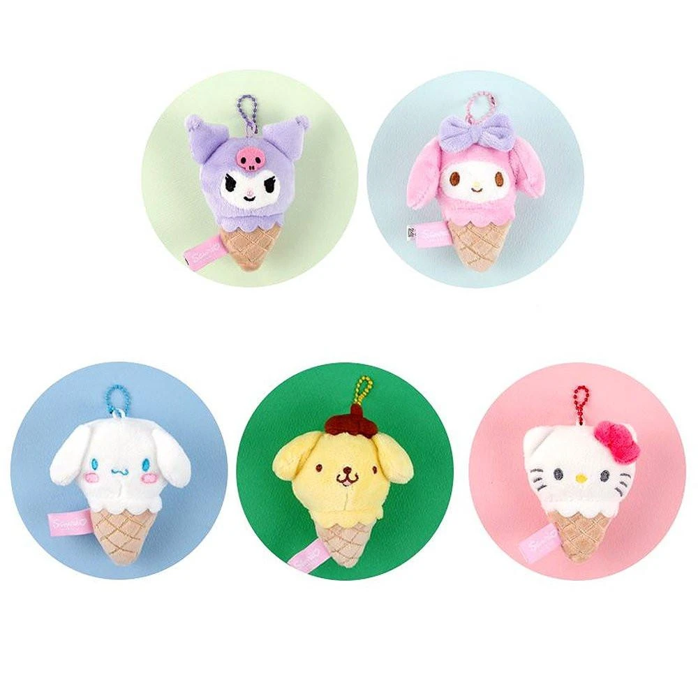Sarino Characters Ice Cream Cone Plush Keychain SANRIO Sarino Characters Ice Cream Cone Plush Keychain -Hello Discount Store medium 9e1b3bdf 8429 4630 bb75 b1af2348cae8