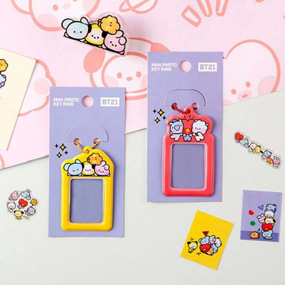 BT21 Mini Photo Key Ring BT21 Mini Photo Key Ring -Hello Discount Store medium 9e5026e9 c660 458e 9797 db86a549cf71