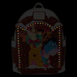 Loungefly X Winnie The Pooh & Friends Christmas Greetings Light Up Mini Backpack -Hello Discount Store medium a3fa533c eea7 4dae 913d 386821f3e706