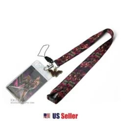 DC Comics Wonder Woman Lanyard With Dangle Action Figure