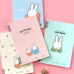 Miffy Twin PP Ruled A5 Notebook
