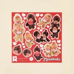 Monchhichi Mix And Match Sticker Sheet