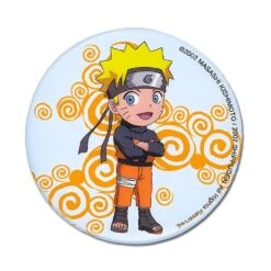 Naruto 2" Button Pin