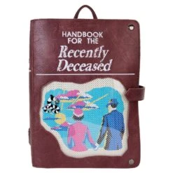 Loungefly X Beetlejuice Handbook For The Recently Deceased Pin Trader Backpack