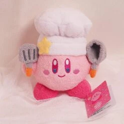 Kirby Muteki! Suteki! Cook 6" Plush