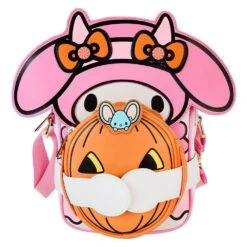 Loungefly X Sanrio My Melody Pumpkin Crossbuddies® Cosplay Crossbody Bag With Coin Bag