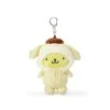 Sanrio Pompompurin Mascot Clip-On Plush: Fuwa Puku