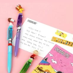 Peanuts Snoopy Mascot 3-Colors Ballpoint Pen -Hello Discount Store medium be63d13c 3841 4482 b7d6 ee936f24df9c