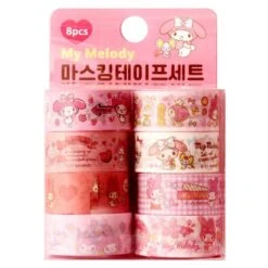 [8-in-1]Sanrio My Melody Assorted Masking Tape