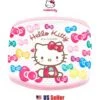SANRIO Hello Kitty Kids Cotton Mask : Colorful Ribbon Kitty