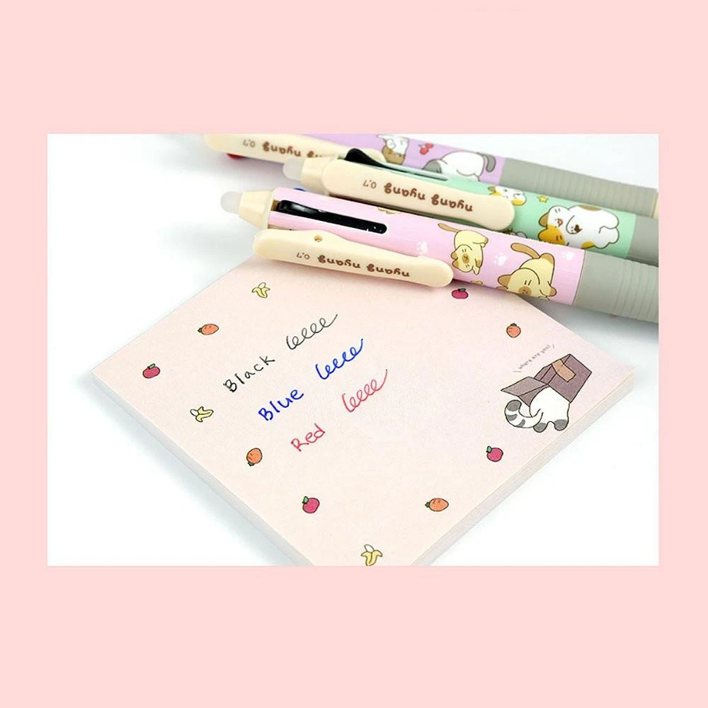 Meow Meow Cats 3-Color Erasable Pen Meow Meow Cats 3-Color Erasable Pen -Hello Discount Store medium d06c7ac8 48f6 41e5 8456 03487472c795