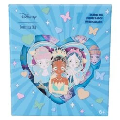 Loungefly X Disney Princess Manga Style 3" Collector Box Pin