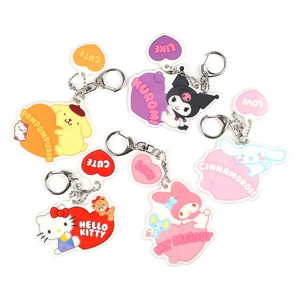 Sanrio Characters Keychain : Heart Sanrio Characters Keychain : Heart -Hello Discount Store medium d8df3382 ee06 4064 b46d b575bbf19280