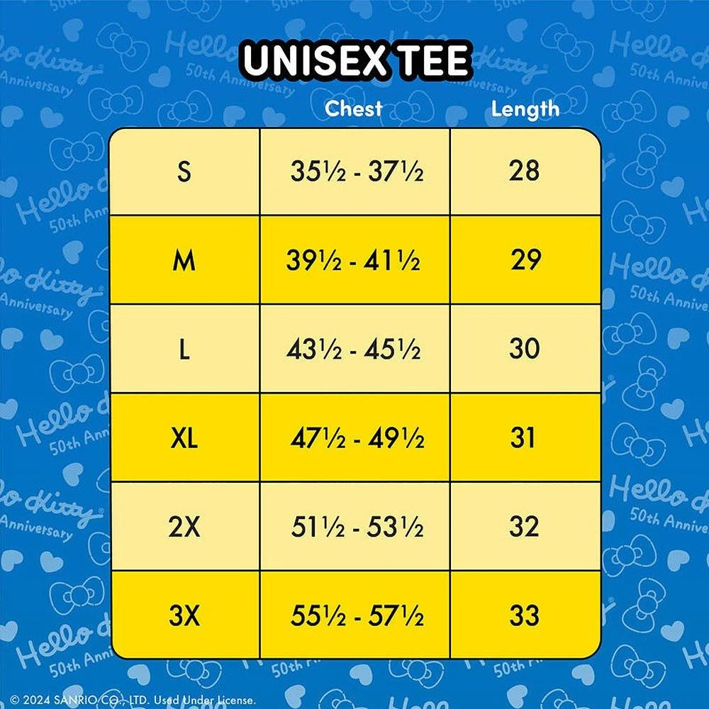Sanrio Hello Kitty 50th Anniversary All-Over Print Unisex Tee LOUNGEFLY Sanrio Hello Kitty 50th Anniversary All-Over Print Unisex Tee -Hello Discount Store medium de4978b9 dde2 4714 bd01 0a957df8d524
