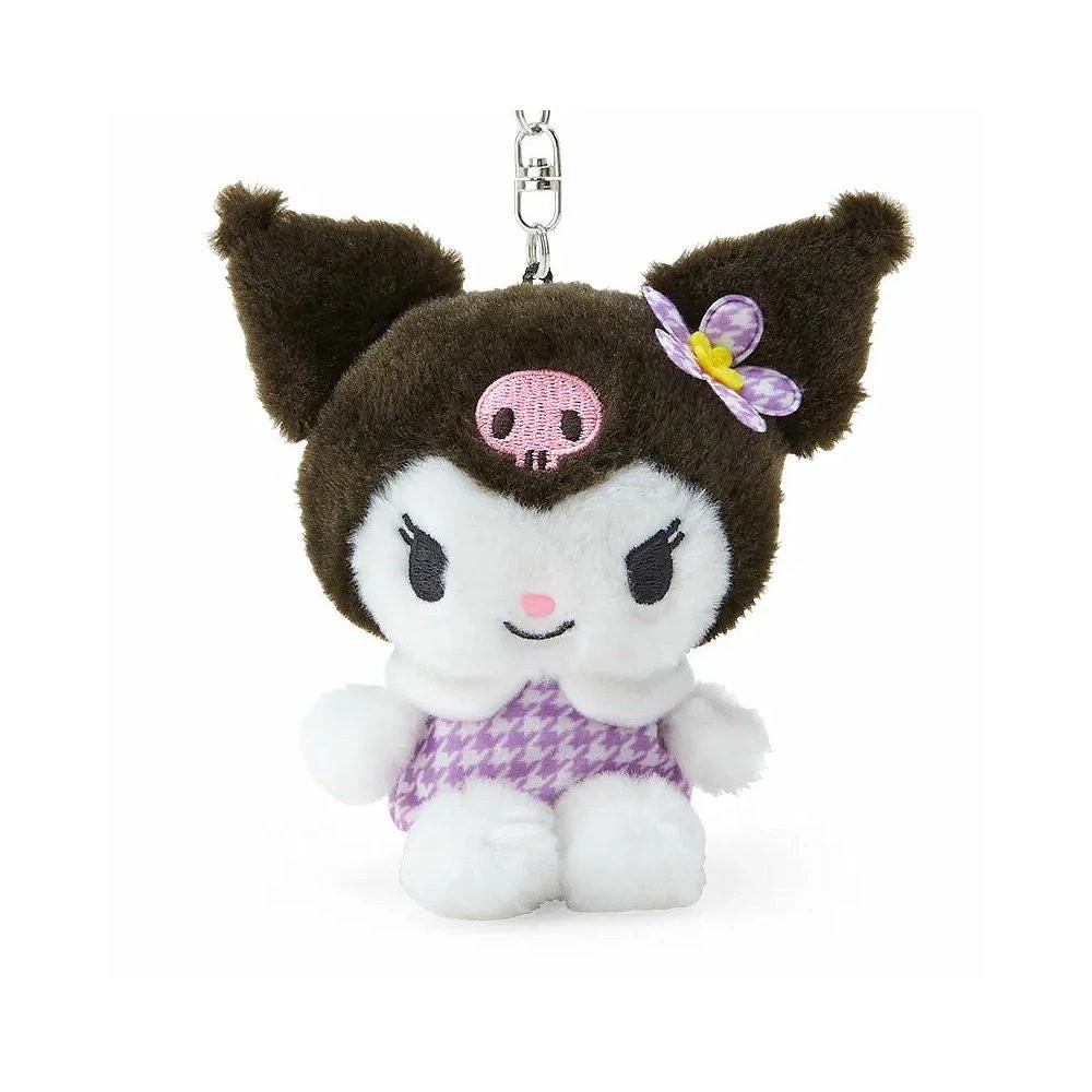 Kuromi Plush Mascot Keychain :Flower SANRIO Kuromi Plush Mascot Keychain :Flower -Hello Discount Store medium dec49088 35f5 452f 8553 53f6ce061580