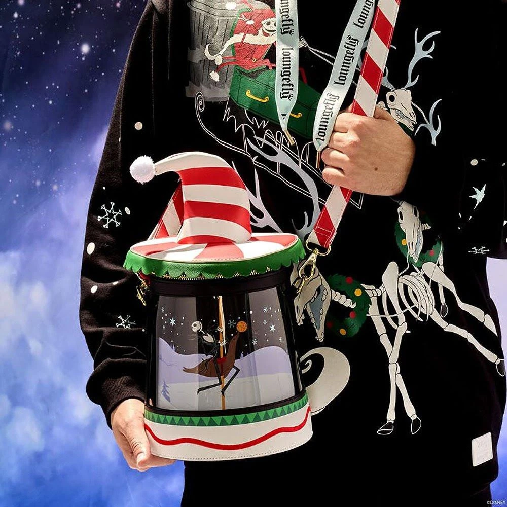 Loungefly x The Nightmare Before Christmas Candy Cane Carousel Spinning Figural Crossbody Bag Loungefly X The Nightmare Before Christmas Candy Cane Carousel Spinning Figural Crossbody Bag -Hello Discount Store medium e596d1ea 4096 4f75 9487 0c999071f9d9