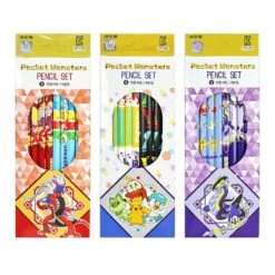 [8-in-1] Pokemon Pencil Set