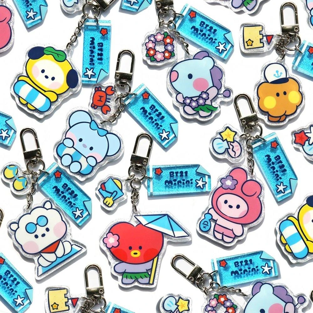 BT21 Acrylic Keyring : Summer Sky BT21 Acrylic Keyring : Summer Sky -Hello Discount Store medium ed976686 6a06 4d98 9759 f63f37cff26e