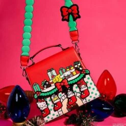 Loungefly X Sanrio Hello Kitty & Friends Holiday Stocking Crossbody Bag