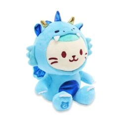 Anirollz Blue Dragon Mint Kittiroll 8" Medium Sitting Plush -Hello Discount Store medium f25c7685 c874 4eb5 a909 1bdf73698c41