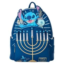 Loungefly X Stitch Hanukkah Menorah Light Up Mini Backpack