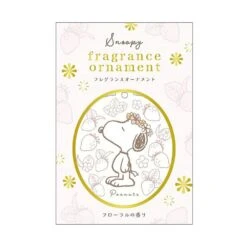 Peanuts Snoopy Air Freshener Ornament: Floral Scent