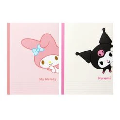 Sanrio My Melody & Kuromi 7mm Ruled Notebook