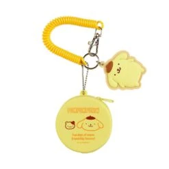 SANRIO Pompompurin Mini Case Keychain