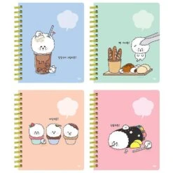 Chonchon Bichon 7mm Ruled Notebook
